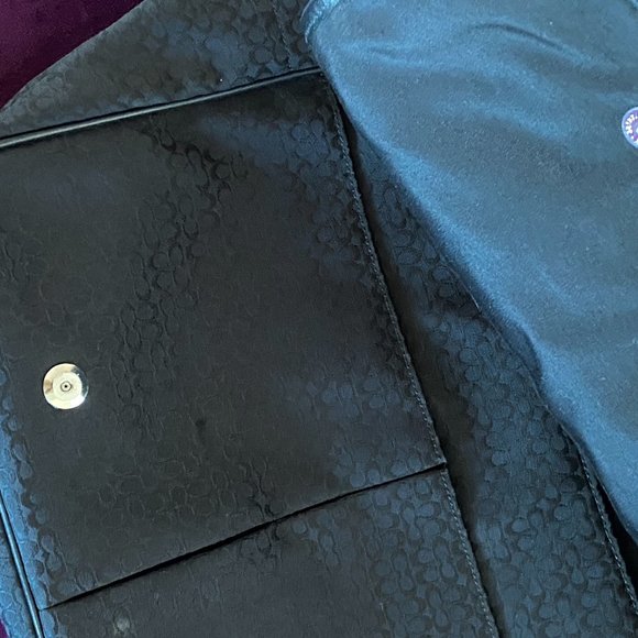 Hudson Signature Commuter Large F0785-f77004 Black/Black Canvas and Leather - Picture 11 of 11